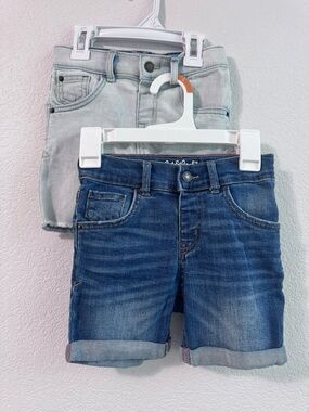 Cat & Jack Bundle Girls Denim Shorts Bundle (2 Pairs) – Size 3T